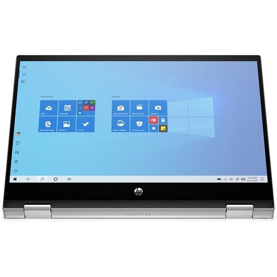 HP NBR 14.0" FHD PC i7-1065G7 16G 512G SSD W10 NL-F TS x360 14-dw0044nb / Zilver / GMA