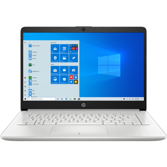 HP NBR 14.0" FHD AMD Athlon 3050U 8G 256G SSD W10 NL-F 14-dk1050nb / Zilver / Ontsp / AMD