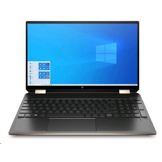 HP NBR 15.6" UHD PC i7-10750H 16G 1T SSD 32G OP W10 NL-F TS Spectre x360 15-eb0044nb / 4K / Blauw / Ontsp / 4Gb