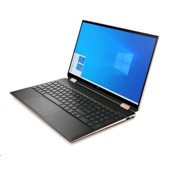 HP NBR 15.6" UHD PC i7-10750H 16G 1T SSD 32G OP W10 NL-F TS Spectre x360 15-eb0044nb / 4K / Blauw / Ontsp / 4Gb