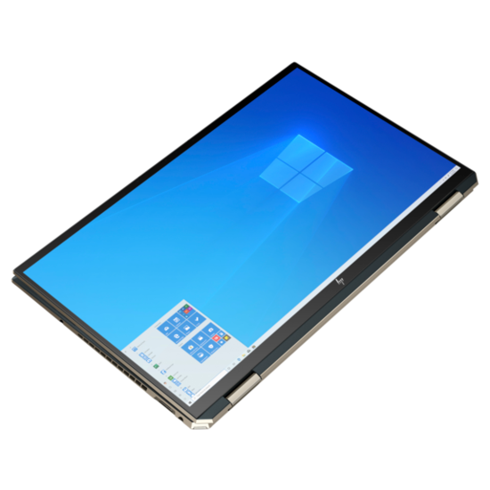 HP NBR 15.6" UHD PC i7-10750H 16G 1T SSD 32G OP W10 NL-F TS Spectre x360 15-eb0044nb / 4K / Blauw / Ontsp / 4Gb