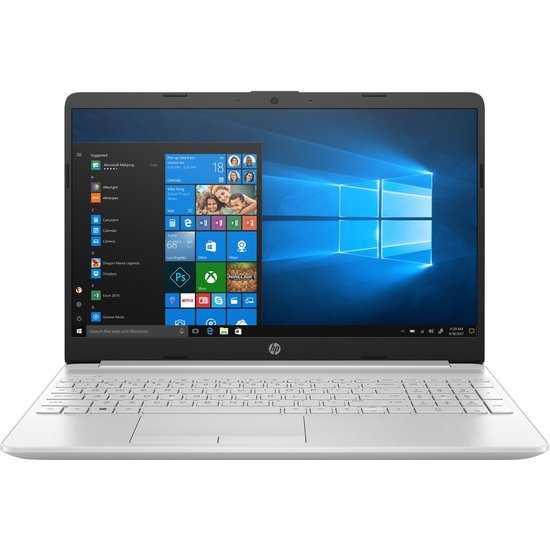HP NBR 15.6" FHD PC i5-10210U 8G 512G SSD W10 NL-F 15-dw1048nb / Zilver / Ontsp / GMA