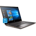 HP NBR 15.6" UHD PC i7-8750H 8G 256G SSD W10 NL-F TS Spectre x360 15-df0025nb / 4K / Donker Grijs-Goud / 4Gb