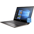 HP NBR 15.6" UHD PC i7-8750H 8G 256G SSD W10 NL-F TS Spectre x360 15-df0025nb / 4K / Donker Grijs-Goud / 4Gb