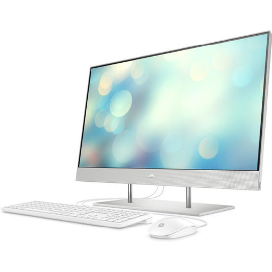 HP DTR 23.8" FHD AllinOne 24-dp0000nb AMD Ryzen 5 4500U 8G 1T 256G SSD W10 NL-F / Zilver / Ontsp / AMD