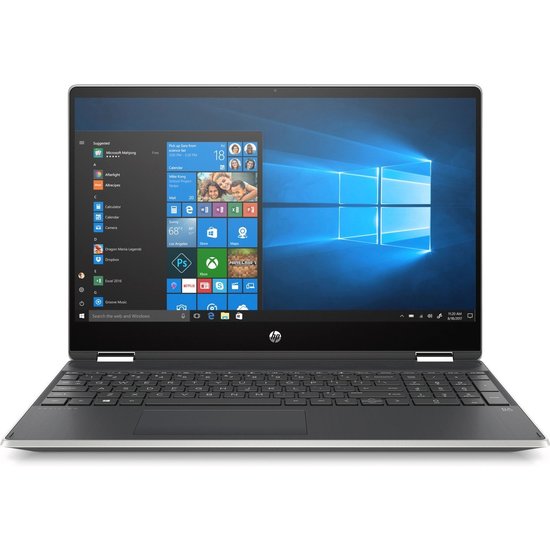 HP NBR 15.6" FHD PC i5-10210U 8G 256G SSD W10 NL-F TS x360 15-dq1013nb / Zilver / GMA