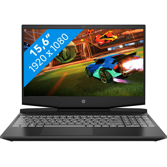 HP NBR 15.6" FHD PC i7-10750H 16G 1T SSD W10 NL-F 15-dk1048nb / Zwart / Ontsp / 6Gb