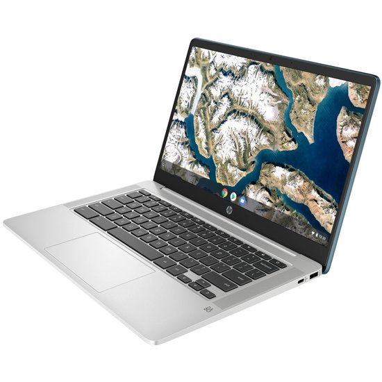 HP NBR 14.0" FHD Pent Silver N5030 8G 128G eMMC Chrome NL-F 14a-na0037nb / Groen / Ontsp / GMA