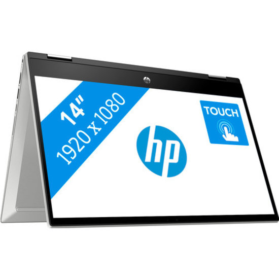 HP NBR 14.0" FHD PC i7-1165G7 16G 1T SSD W10 NL-F TS x360 14-dw1007nb / Zilver / GMA
