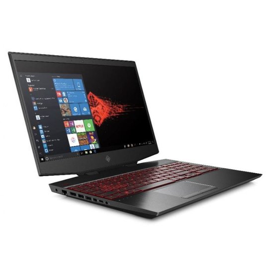 HP NBR 15.6" FHD PC i7-10750H 16G 512G SSD W10 NL-F Omen 15-dh1017nb / Zwart / Ontsp / 6Gb