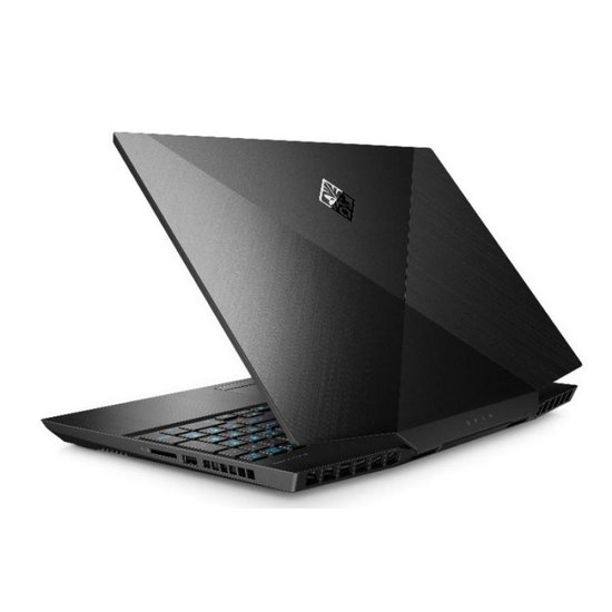 HP NBR 15.6" FHD PC i7-10750H 16G 512G SSD W10 NL-F Omen 15-dh1017nb / Zwart / Ontsp / 6Gb