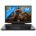 HP NBR 17.3" FHD PC i7-10750H 16G 1T SSD W10 NL-F Omen 17-cb1029nb / Zwart / Ontsp / 8Gb