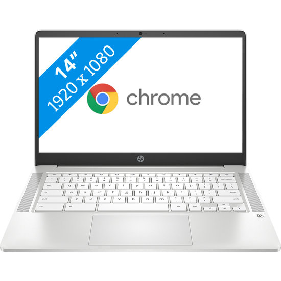 HP NBR 14.0" FHD Cel N4020 4G 64G eMMC Chrome NL-F 14a-na0030nb / Wit / Ontsp / GMA