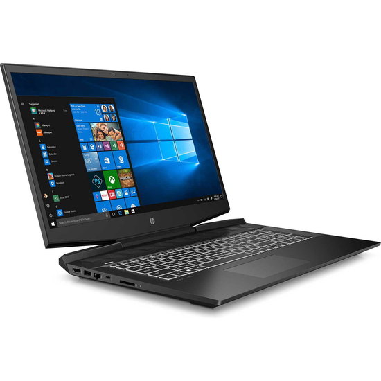 HP NBR 17.3" FHD PC i7-10750H 32G 1T SSD W10 NL-F 17-cd1068nb / Zwart / Ontsp / 4Gb