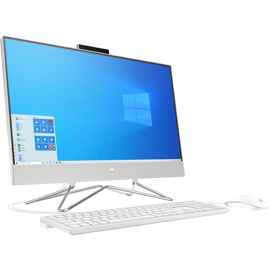 HP DTR 23.8" FHD AllinOne 24-dp1003nd i3-1115G4 8G 512G SSD W10 NL TS / Zilver / Ontsp / GMA