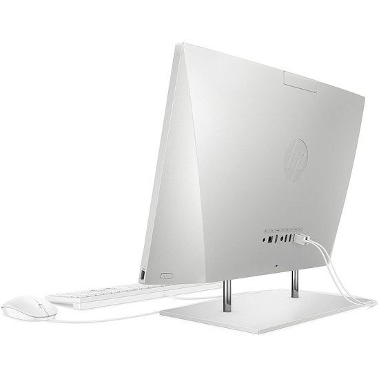HP DTR 27" UHD Pavilion AllinOne 27-d0017nb i7-10700T 16G 1T 512G SSD W10 NL-F / 4K / Wit / Ontsp / 4Gb