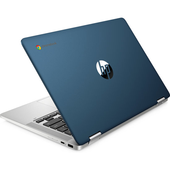 HP NBR 14.0" FHD Cel N4020 4G 64G eMMC Chrome NL-F TS x360 14a-ca0000nb / Groen / Ontsp / GMA