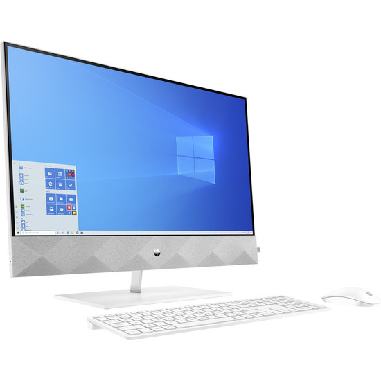 HP DTR 27" QHD Pavilion AllinOne 27-d0022nb i7-10700T 16G 1T 1T SSD W10 NL-F / Wit / Ontsp / 4Gb