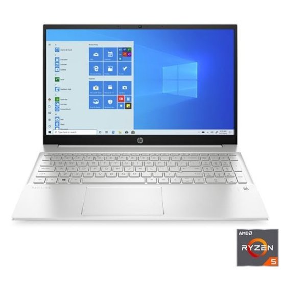 HP NBR 15.6" FHD AMD Ryzen 5 4500U 16G 512G SSD W10 NL-F 15-eh0035nb / Zilver / Ontsp / AMD