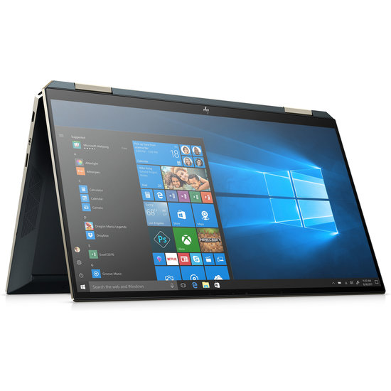 HP NBR 13.3" UHD PC i7-1165G7 16G 2T SSD W10 NL-F TS Spectre x360 13-aw2008nb / 4K / Blauw / OLED Ontsp / GMA