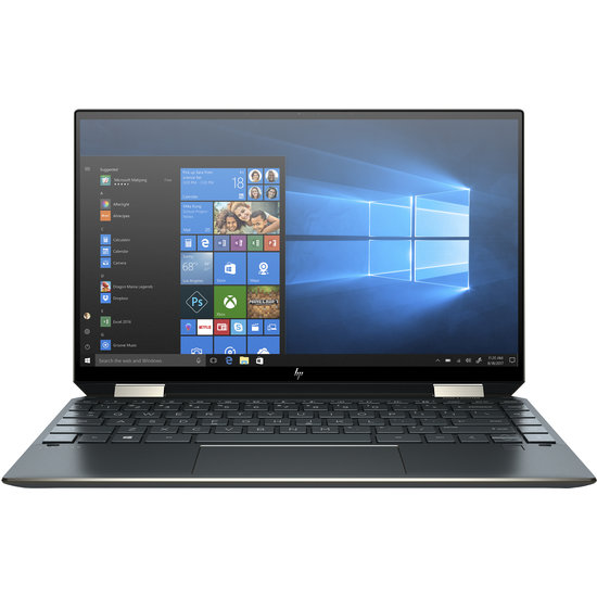 HP NBR 13.3" UHD PC i7-1165G7 16G 2T SSD W10 NL-F TS Spectre x360 13-aw2008nb / 4K / Blauw / OLED Ontsp / GMA