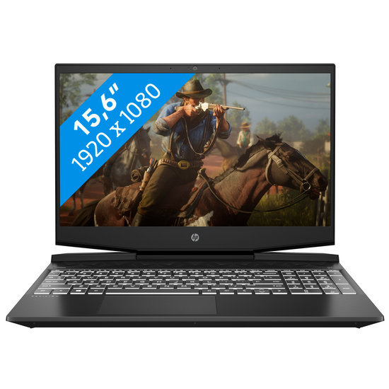 HP NBR 15.6" FHD PC i7-11370H 16G 512G SSD W10 NL-F 15-dk2039nb / Zwart / Ontsp / 4Gb GTX1650