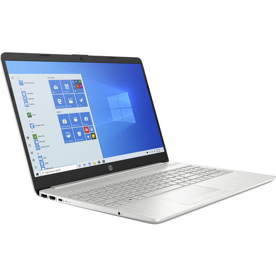 HP NBR 15.6" FHD PC i3-1005G1 8G 256G SSD W10 NL-F 15-dw2181nb / Zilver / Ontsp / GMA