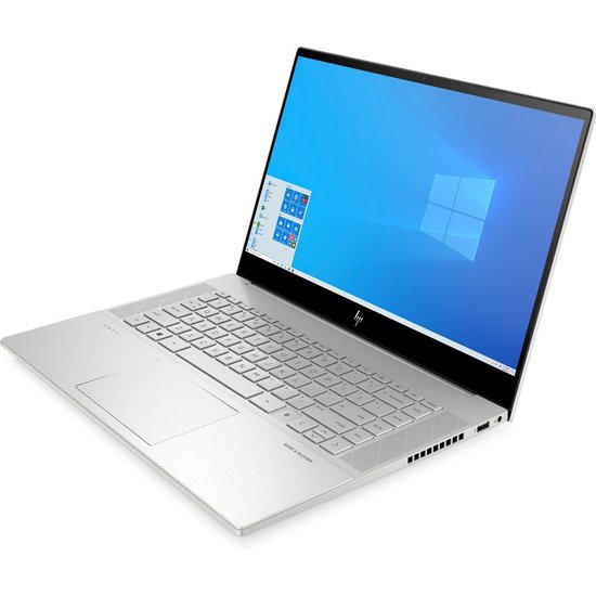 HP NBR 15.6" UHD PC i7-10750H 16G 1T SSD W10 NL-F TS Envy 15-ep0027nb / 4K / Zilver / AMOLED / 6Gb