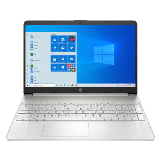 HP NBR 15.6" FHD AMD Ryzen 3 4300U 8G 512G SSD W10 NL-F 15s-eq1265nb / Zilver / Ontsp / AMD