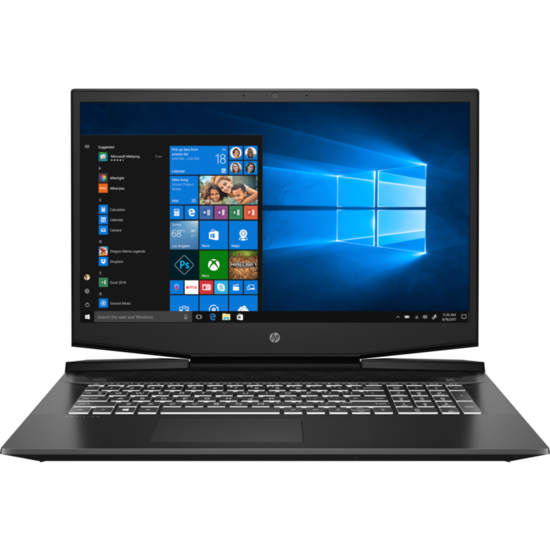 HP NBR 17.3" FHD PC i7-11370H 16G 1T SSD W10 NL-F 17-cd2005nb / Zwart / Ontsp / 4Gb RTX3050ti