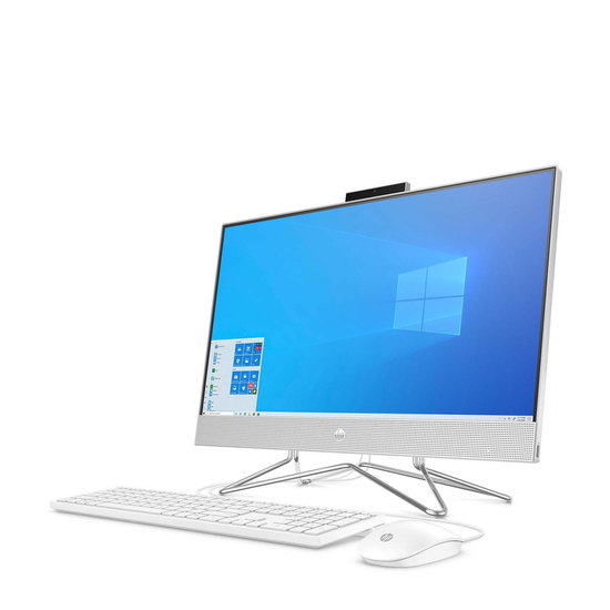 HP DTR 23.8" FHD AllinOne 24-dp1444nd i3-1125G4 8G 512G SSD W10 NL / Zilver / Ontsp / GMA