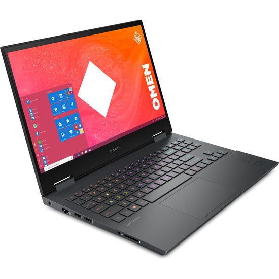 HP NBR 15.6" FHD AMD Ryzen 7 5800H 16G 1T SSD W10 NL-F 15-en1002nb / Zwart / Ontsp / 6Gb RTX3060