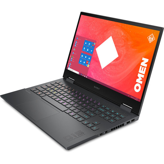 HP NBR 15.6" FHD AMD Ryzen 7 5800H 16G 1T SSD W10 NL-F 15-en1002nb / Zwart / Ontsp / 6Gb RTX3060