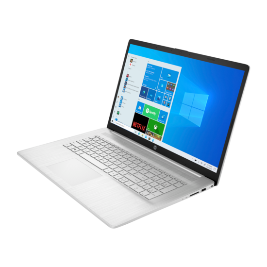 HP NBR 17.3" FHD AMD Ryzen 7 5700U 8G 512G SSD W10 NL-F 17-cp0019nb / Zilver / Ontsp / AMD