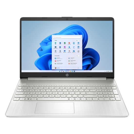 HP NBR 15.6" FHD PC i5-1155G7 8G 512G SSD W11 NL-F 15s-fq4012nb / Zilver / Ontsp / GMA