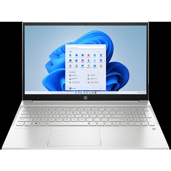 HP NBR 15.6" FHD AMD Ryzen 7 5700U 16G 512G SSD W11 NL-F 15-eh1023nb / Zilver / Ontsp / AMD