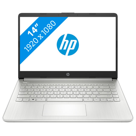HP NBR 14.0" HD AMD Athlon 3050U 8G 512G SSD W11 NL-F 14s-fq0191nb / Zilver / Ontsp / AMD