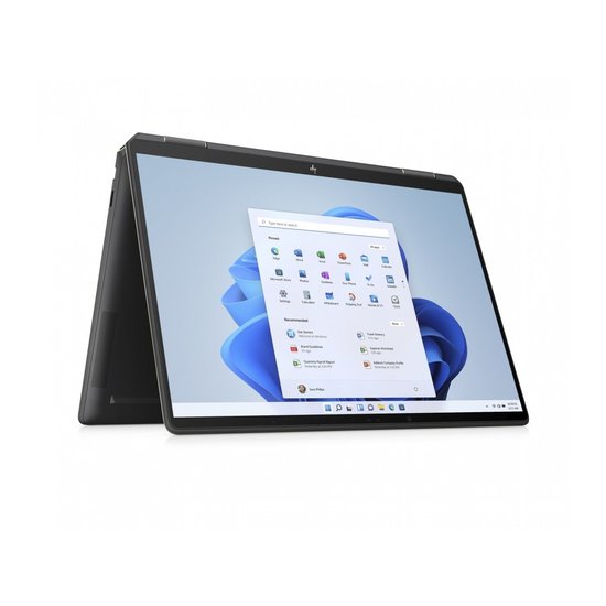 HP NBR 13.5" 3K2K PC i7-1255U 16G 1T SSD W11 NL-F TS Spectre x360 14-ef0006nb / Zwart / OLED / Ontsp / GMA