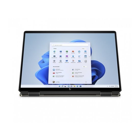 HP NBR 13.5" 3K2K PC i7-1255U 16G 1T SSD W11 NL-F TS Spectre x360 14-ef0006nb / Zwart / OLED / Ontsp / GMA