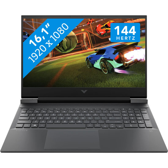 HP NBR 16.1" FHD AMD Ryzen 7 5800H 16G 512G SSD W11 NL-F 16-e0053nb / Zwart / Ontsp / 6Gb RTX3060