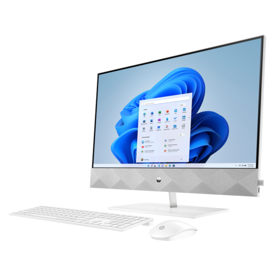 HP DTR 27" FHD Pavilion AllinOne 27-d0015nb i5-11400T 8G 1T 512G SSD W11 NL-F / Wit / Ontsp / GMA