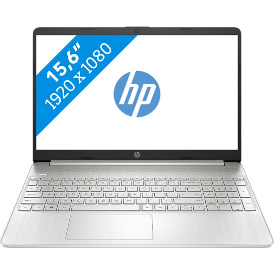 HP NBR 15.6" FHD PC i5-1155G7 8G 512G SSD W11 NL-F 15s-fq4037nb / Zilver / Ontsp / GMA