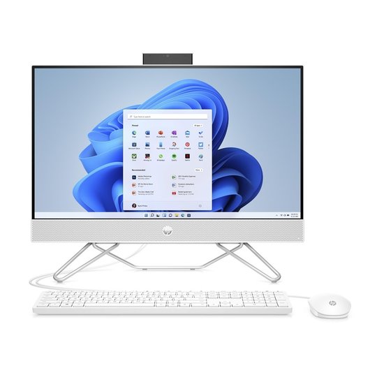 HP DTR 23.8" FHD Pavilion AllinOne 24-cb0008nd AMD Ryzen 5 5500U 8G 512G SSD W11 NL / Wit / Ontsp / AMD