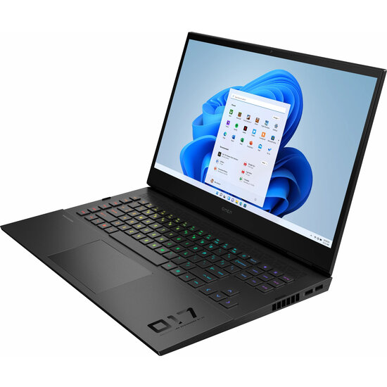 HP NBR 17.3" QHD PC i7-11800H 16G 1T SSD W10 NL-F Omen 17-ck0004nb / Zwart / Ontsp / 8Gb RTX3070