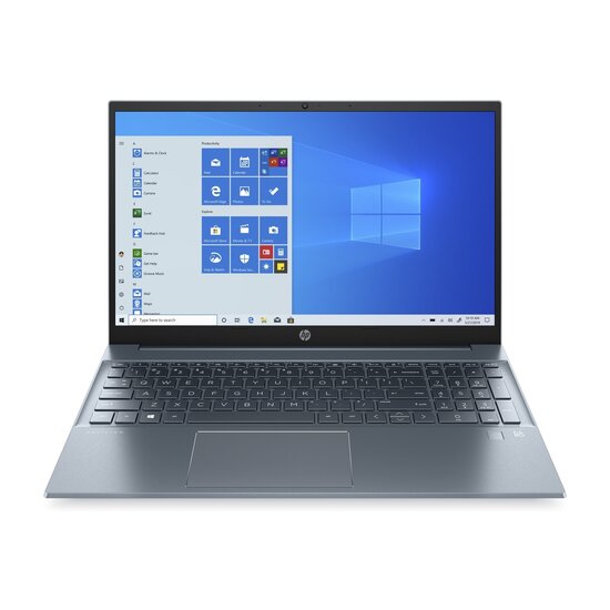 HP NBR 15.6" FHD PC i5-1155G7 16G 512G SSD W11 NL-F 15-eg1018nb / Blauw / Ontsp / GMA