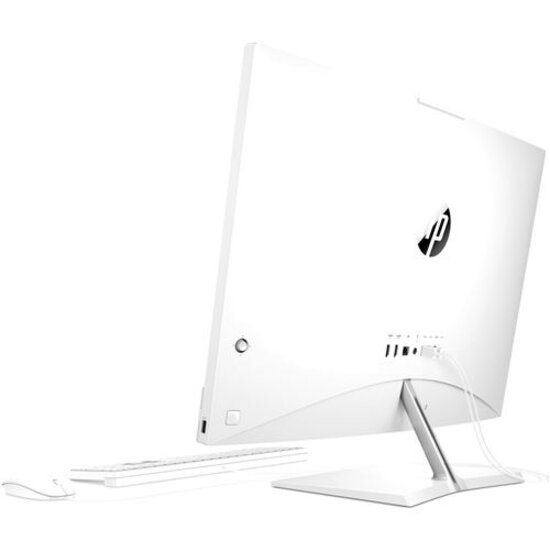 HP DTR 27" FHD Pavilion AllinOne 27-ca0013nb AMD Ryzen 7 5700U 16G 1T SSD W11 NL-F / Wit / Ontsp / AMD