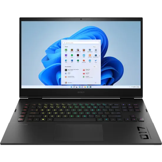 HP NBR 17.3" QHD PC i7-13700HX 32G 2T SSD W11 NL-F Omen 17-ck2001nb / Zwart / Ontsp / 12Gb RTX4080