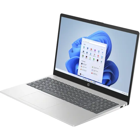 HP NBR 15.6" FHD AMD Ryzen 7 7730U 16G 512G SSD W11 NL-F 15-fc0037nb / Zilver / Ontsp / AMD