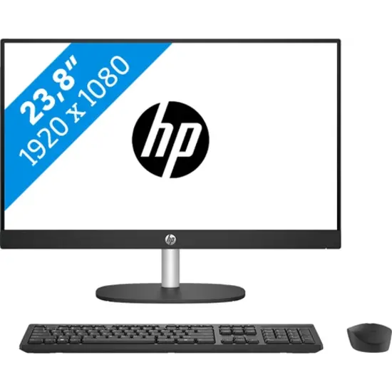 HP DTR 23.8" FHD Pavilion AllinOne 24-cr0055nd i5-1335U 8G 512G SSD W11 NL / Zwart / Ontsp / AMD