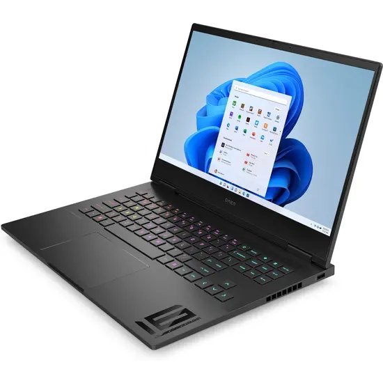 HP NBR 16.1" QHD PC i7-13700HX 32G 2T SSD W11 NL-F Omen 16-wf0005nb / Zwart / Ontsp / 12Gb RTX4080